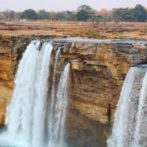 Beautiful Chitrakote Falls in Tiratha, India