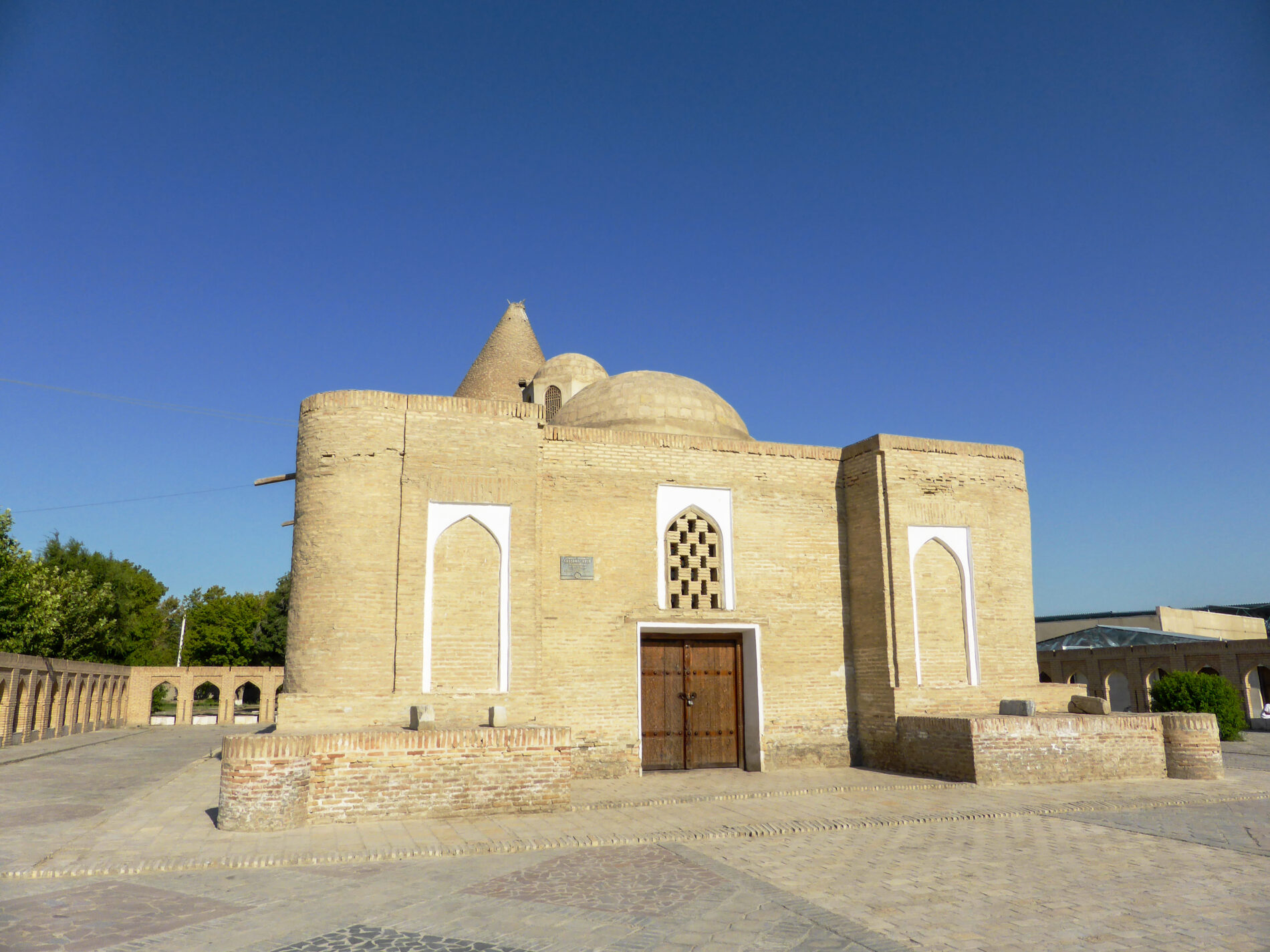 Ancient buildings in the city of Bukhara