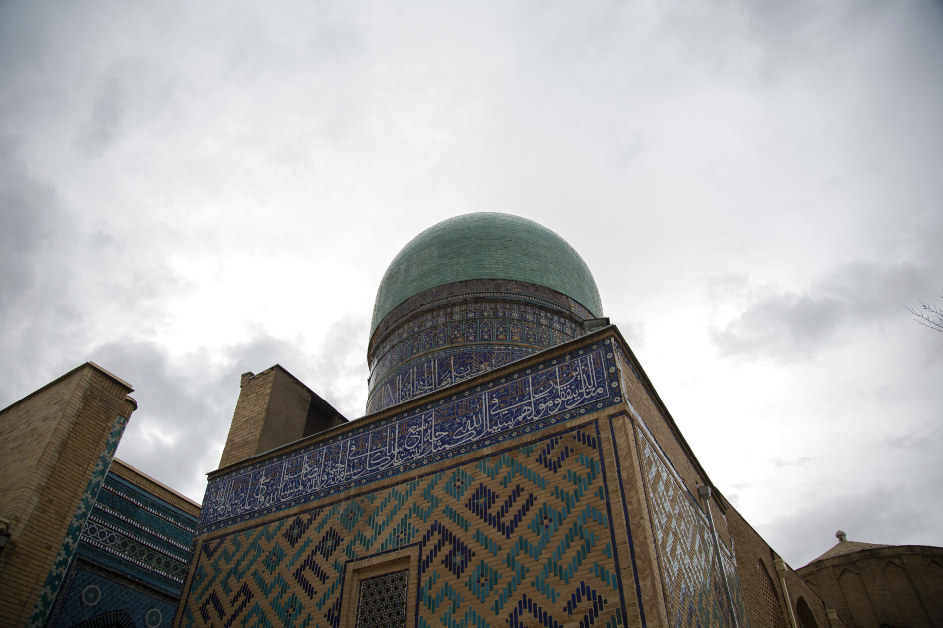 Bibi Khanum cathedral mosque in Samarkand